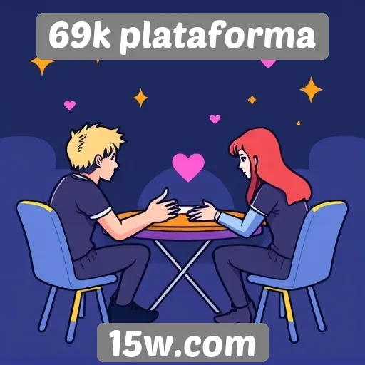 Recursos de interação social no site 69k